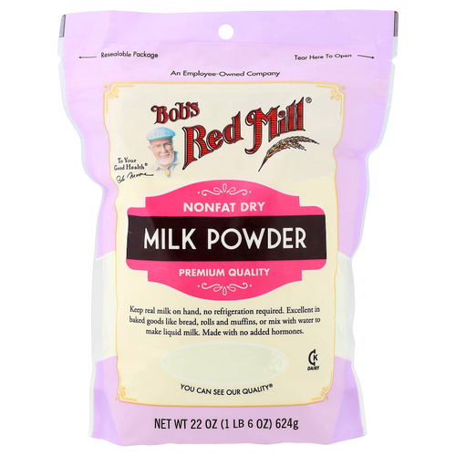 Bob's Red Mill, обезжиренное сухое молоко, 624 г (22 унции)