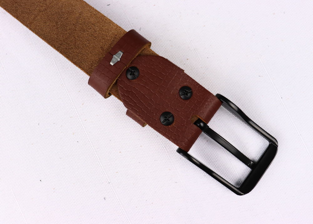 Ремень шоколад + Плита Геккон