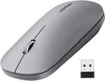 Мышь оптическая беcпроводная MU001, 2.4 GHz, Grey UGREEN 90373