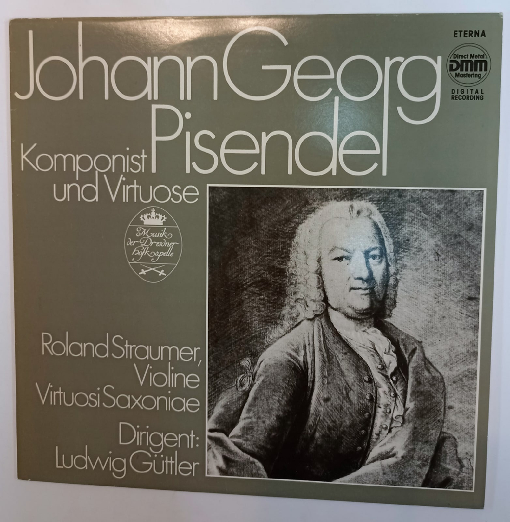 Johann Georg Pisendel Roland Straumer, Virtuosi Saxoniae Dirigent Ludwig Guttler Johann Georg Pisendel Komponist Und Virtuose