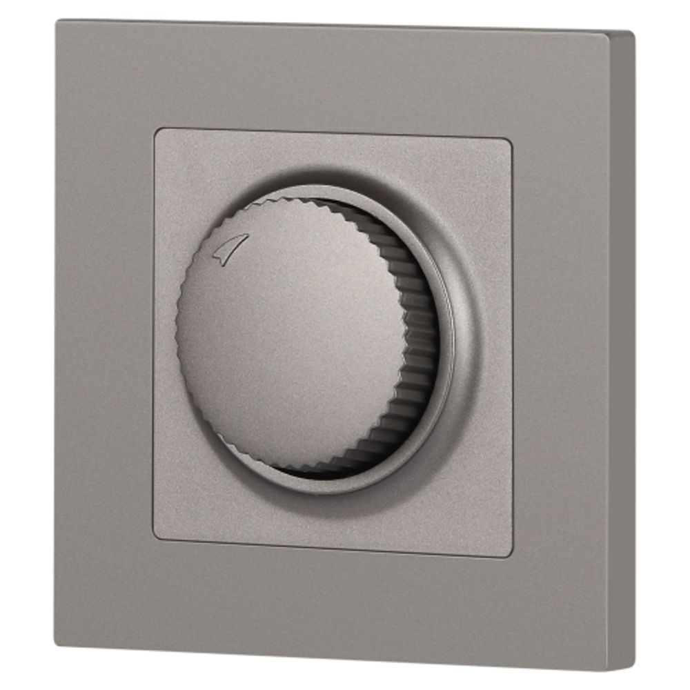 Светорегулятор Intro Accent 6-401-09 поворотный, 600Вт 230В, IP20, СУ, титан