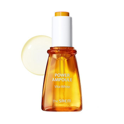 The Saem Power Ampoule Vita-White витаминная ампульная сыворотка для лица выравнивающая тон кожи