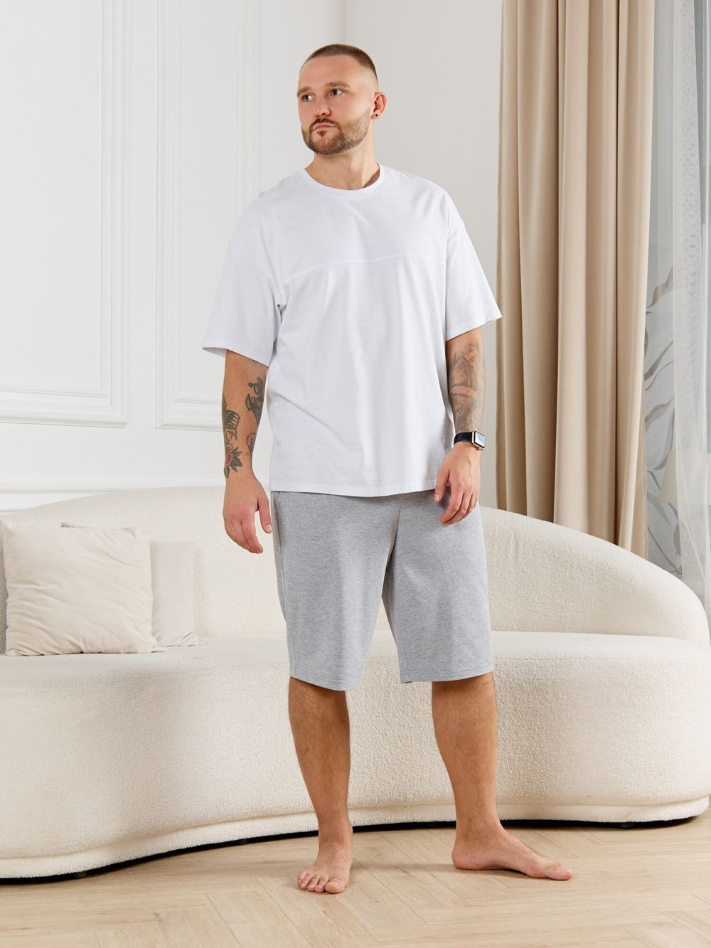 Шорты мужские Тор-5.2 Виотекс СЕРЫЙ МЕЛАНЖ