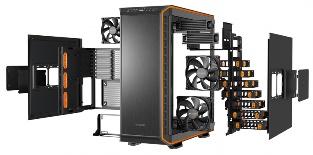Корпус BeQuiet DARK BASE 900 black/orange ATX (BG010)