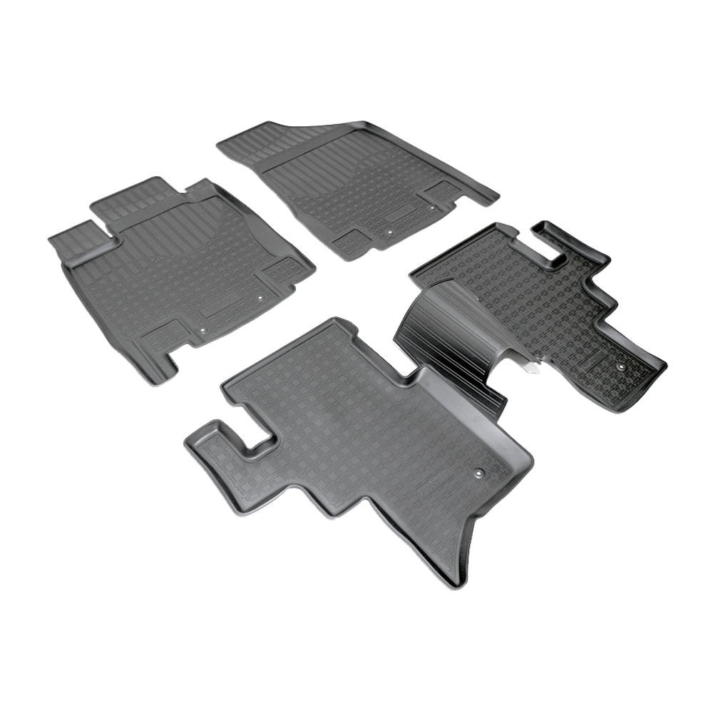 Ковры в салон Norplast/Unidec для Infiniti QX60 в кузове L50 (2013-), Черный, 5 мест, арт.NPA11-C33-600