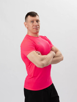 Футболка спортивная TOTEMIC CLO розовая