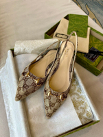 Gucci Slingback Ballet Flat