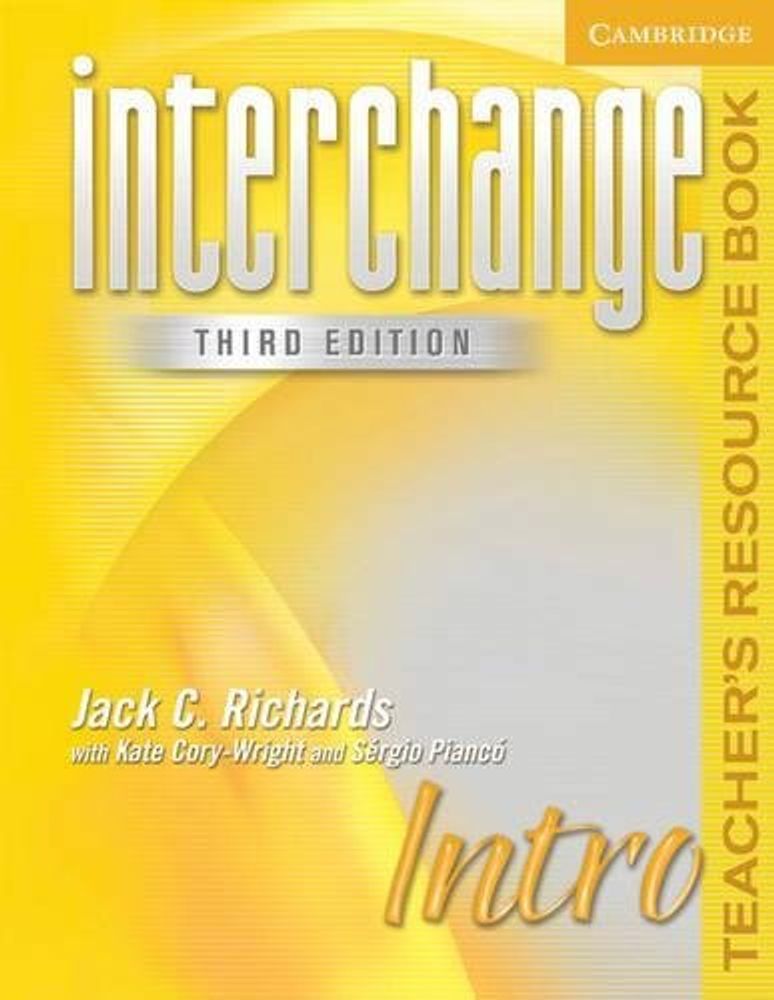Interchange 3ed Intro Teacher&#39;s Resource Book