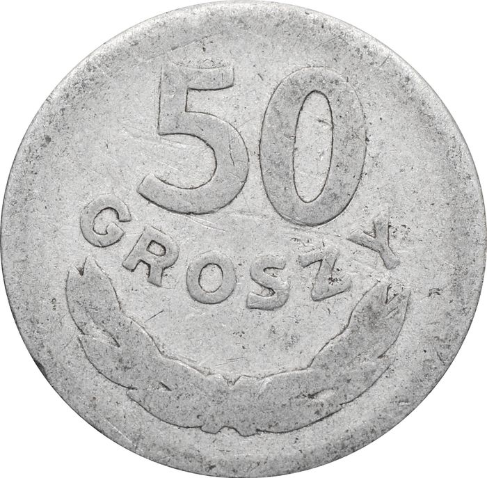 50 грошей 1949 Польша