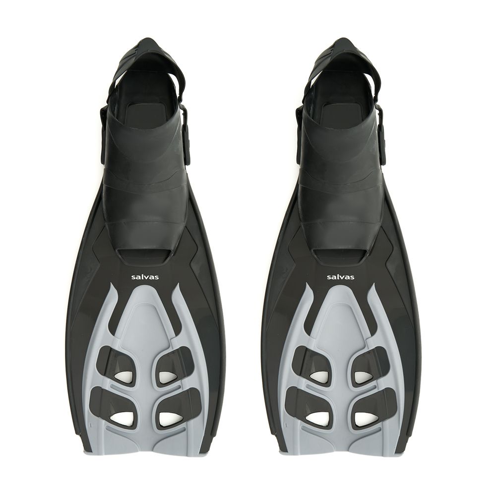 Ласты для плавания SALVAS Tonic Dive, BA190SMNNSTS, размер S/M, чёрные