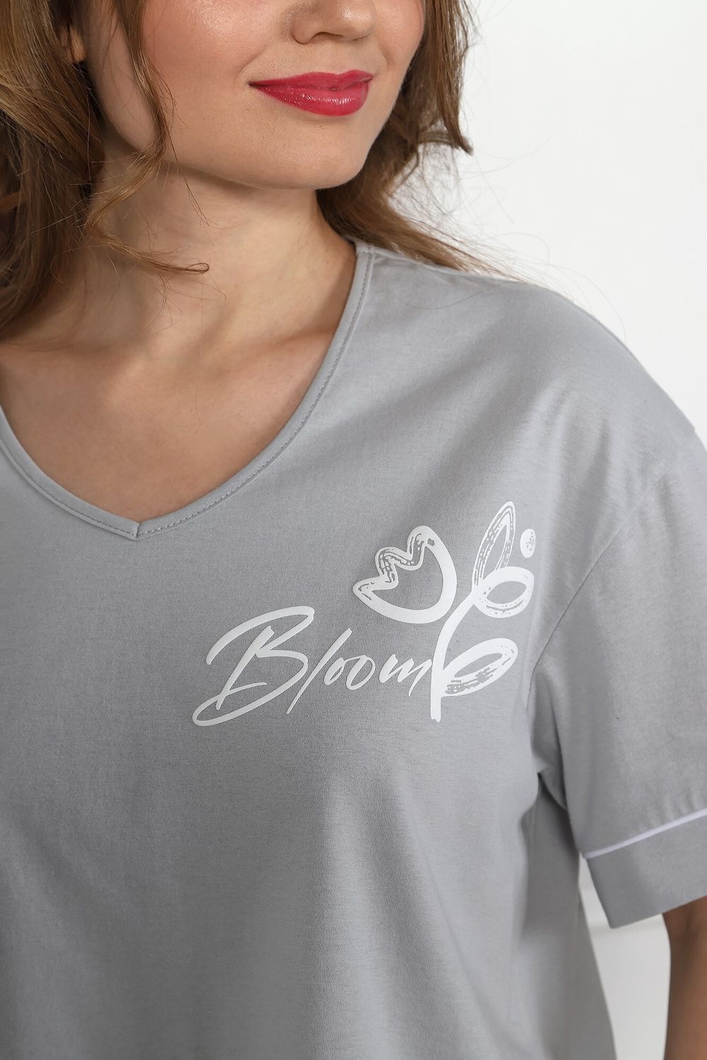 Пижама Саманта-2 Виотекс СЕРЫЙ