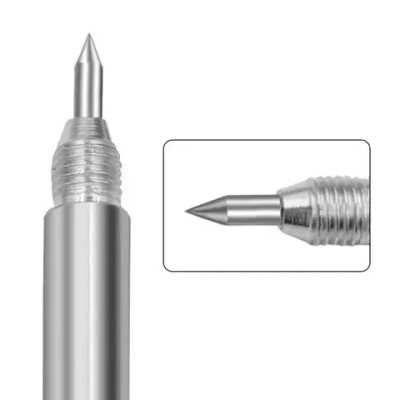 Чертилка, Скрайбер Двусторонняя Для Разметки По Металлу Стеклу С Победитовым Наконечником