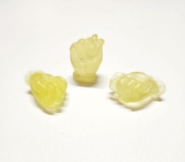 Набор сувенирного мыла желтое "Фиг", 3штуки