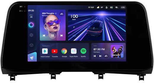 Магнитола для Lexus RX200t, RX300, RX350, RX450h AL20 2015-2019 (ШГУ 8" с шайбой) - Teyes CC3 монитор 10" QLED на Android 10, ТОП процессор, 4Гб+32Гб, CarPlay, 4G SIM-слот