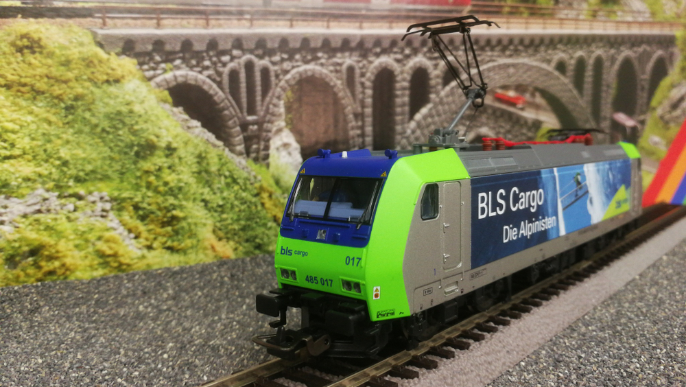 Электровоз  BLS Re 485 (декодер)