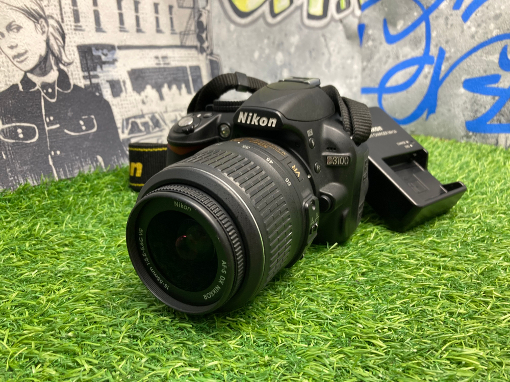Nikon D3100 kit 18-55mm 60.000 кадров