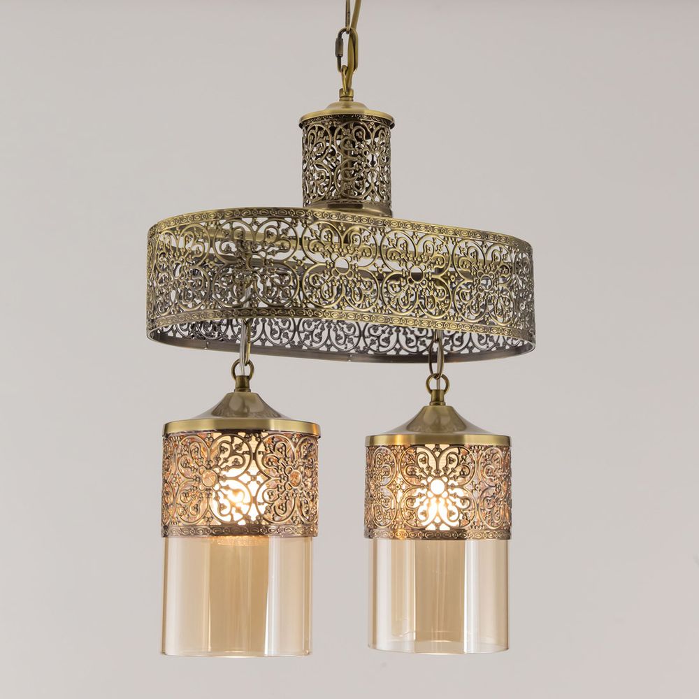 Citilux Эмир CL467223 Люстра подвесная Бронза