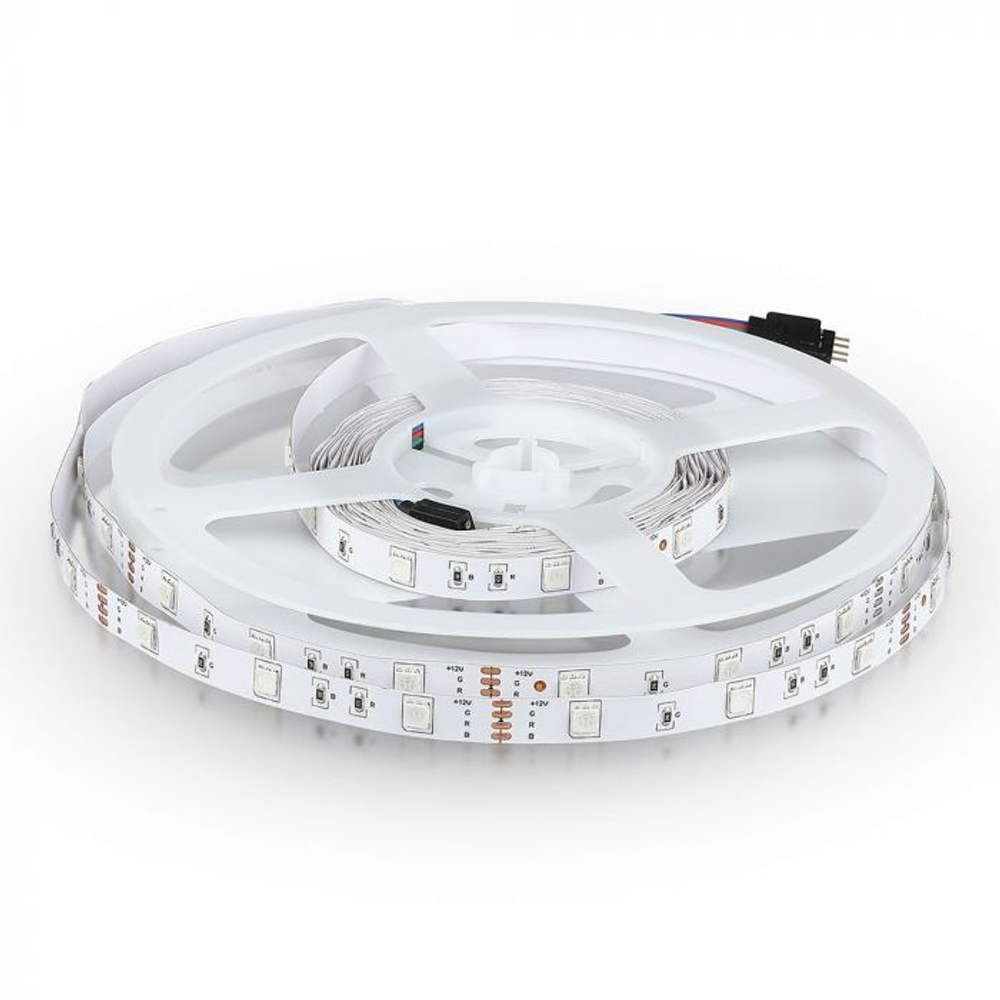 Светодиодная лента V-TAC, 10.8 Вт, 12 В, RGB, 5 Метров, SKU 2120