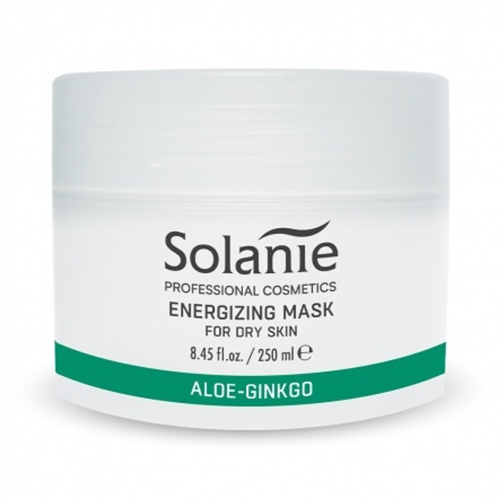 Маска питательная для сухой кожи ALOE GINKGO Energizing mask for dry skin, 250 мл