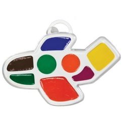 Акварель 8 цв. б/к "Самолетик"