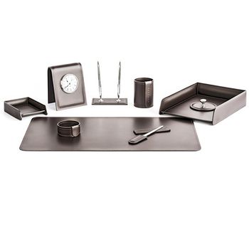Настольный набор из кожи Cuoietto серии Business из 9 предметов (NBCCh9.2)