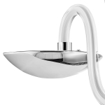 809616 Бра OTTO 1х40W E14 БЕЛЫЙ ткань