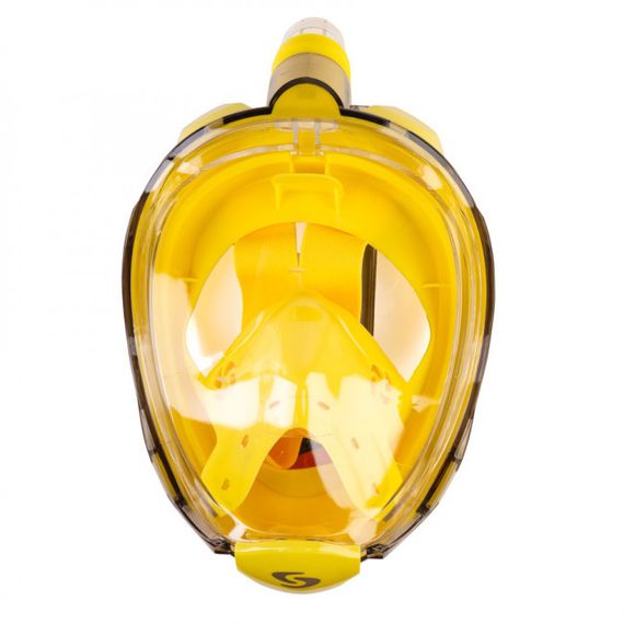 Маска полнолицевая Scorpena Swim средняя жёлтая