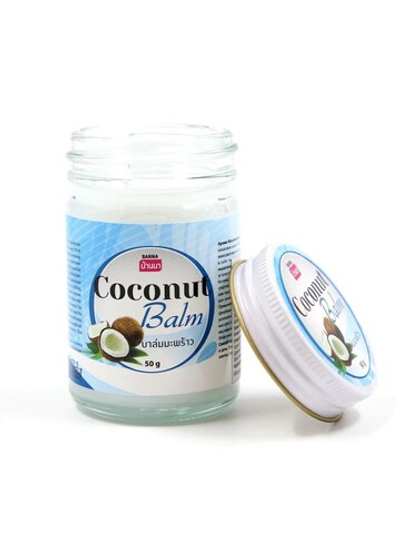 [BANNA] Массажный ароматический бальзам для тела КОКОСОВЫЙ с ТРАВАМИ, 50гр