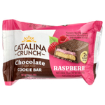 Catalina Crunch, Шоколадное печенье, малиновое, 4 батончика, 33 г (1,16 унции)
