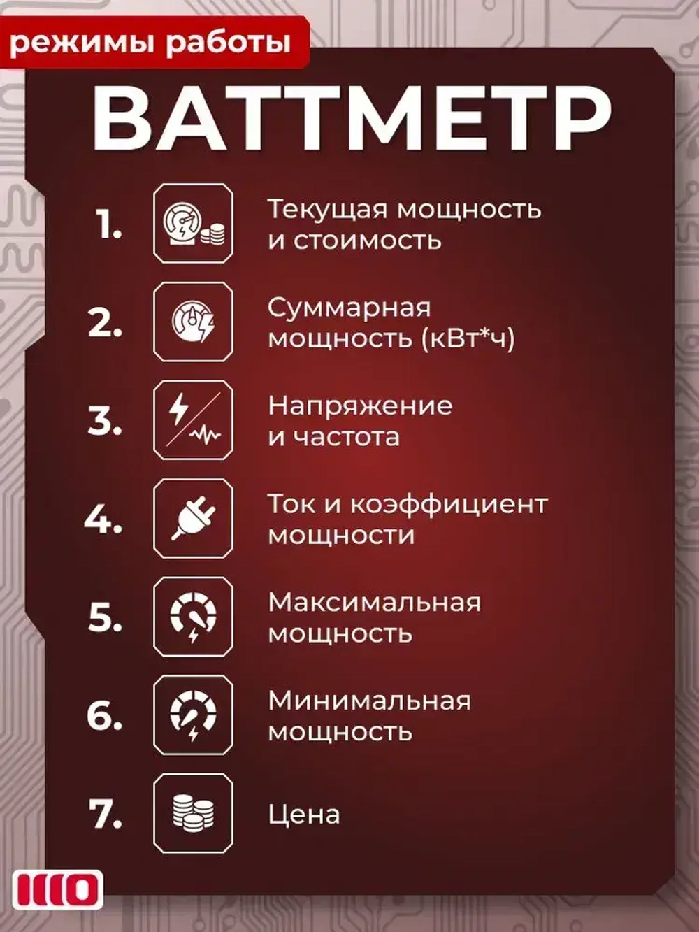 Ваттметр в розетку цифровой вольтметр цифровой 220в со счетчиком потребляемой энергии