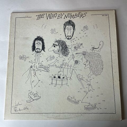 Винтажная виниловая пластинка LP The Who, The Who By Numbers (США 1979)