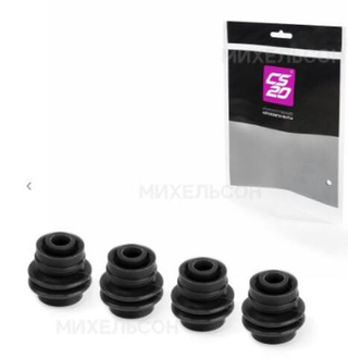 Ремкомплект  суппорта Largus,Vesta,Xray,RENAULT:Duster,Logan cиликон ЧЕРНЫЙ (кт4шт) PROFI CS20 24604