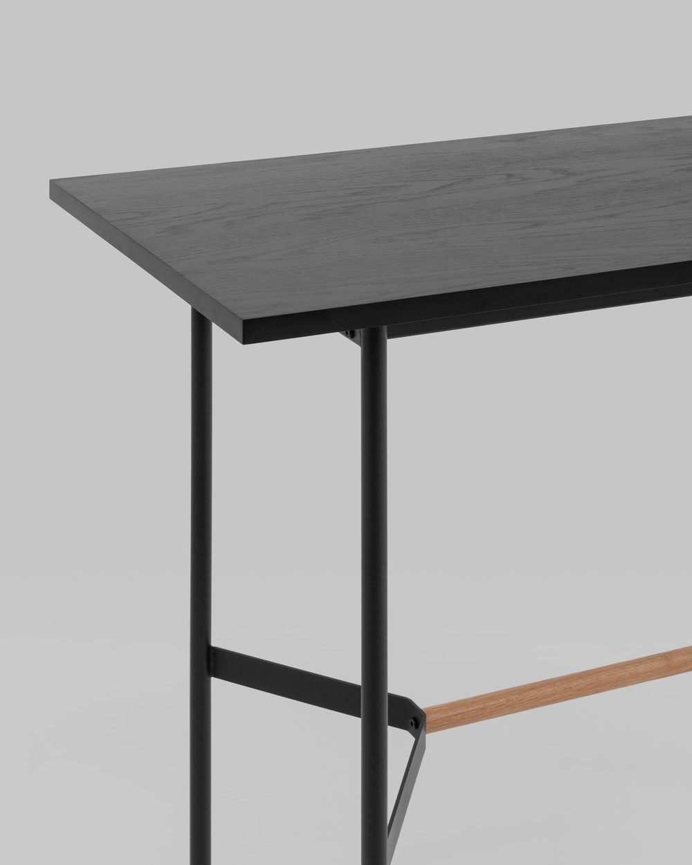 Стол барный Knobb 120*60 черный