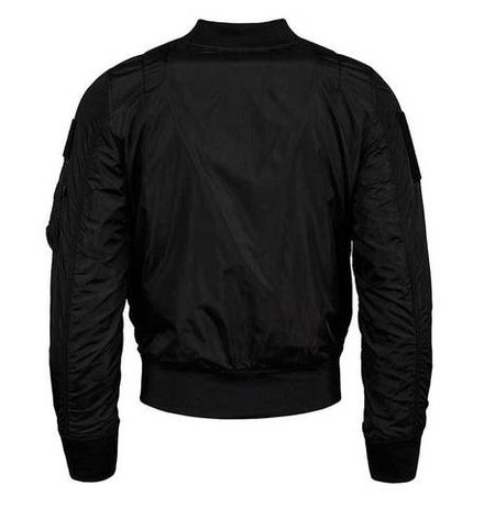 Куртка Бомбер L-2B Flex Alpha 2017 (черная - black)