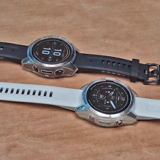 Чехол для Garmin Epix Pro 42мм, Fenix 7S / 7S Pro (прозрачный)