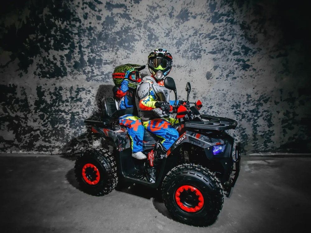 Квадроцикл MOTAX Grizlik Super Lux 125cc (2024). БУ - тест-драйв