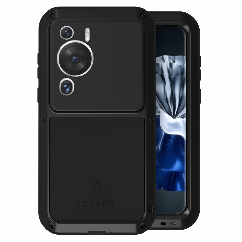 Ударопрочный комбинированный чехол Love Mei для Huawei P60 Pro