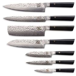 Нож Сантоку Oleio GmbH 1DM-SAN-SCH-ZAY, 17 см