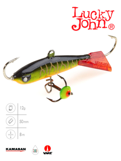 Балансир LUCKY JOHN Nordic №4 (+тройник), цвет 301RT, арт. 51401-301RT