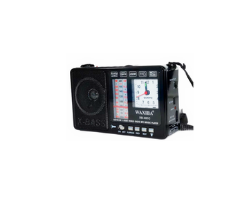 Радиоприемник с MP3 плеером +часы Waxiba XB-401C