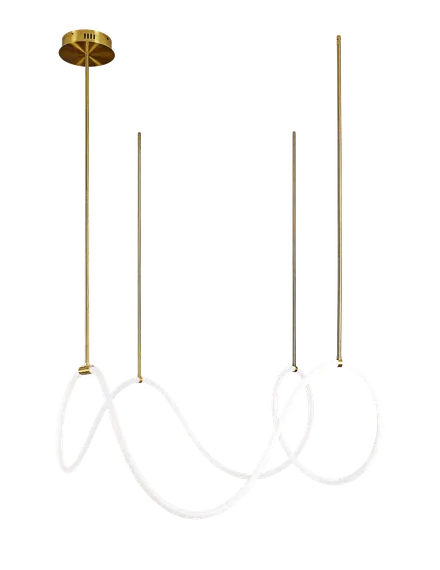 KT876-DW-110 BRASS (1) Люстра (NW)