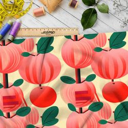 Ткань премиум Оксфорд 600D фруктовый рай