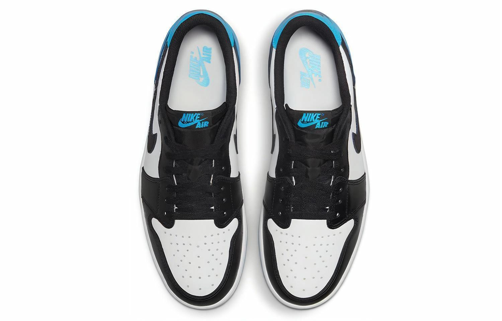 Кроссовки Jordan Air Jordan 1 Low 'Black And Dark Powder Blue'