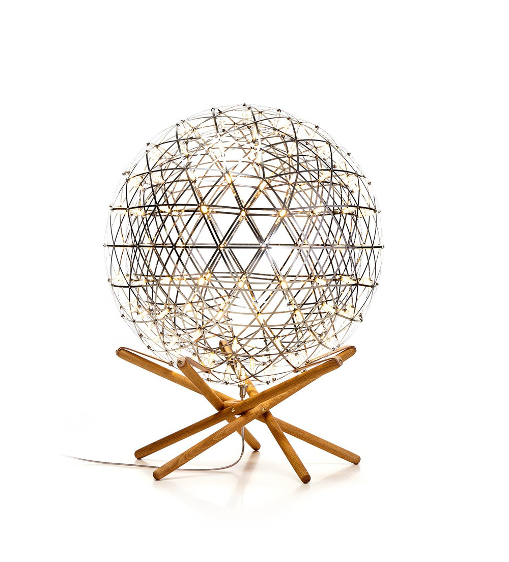 Напольная лампа   Raimond Tensegrity by Moooi (золотой, D 89 cm)