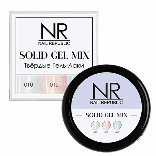 Nail Republic Solid gel mix Palette 19, 15 гр