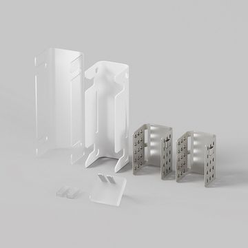 Двусторонний коннектор питания для гибкого неона 17x12 мм 432011 белый Maytoni