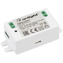 Блок питания ARV-SN12006-C (12V, 0.5A, 6W) (Arlight, IP20 Пластик, 3 года) 020425(1)
