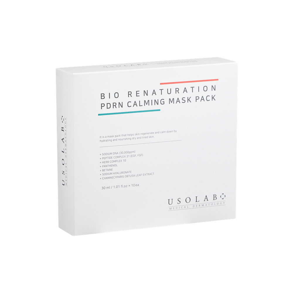 USOLAB BIO RENATURATION PDRN CALMING MASK PACK