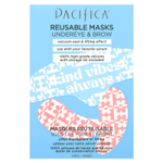 Pacifica, многоразовые маски для области глаз и бровей, 3 шт.