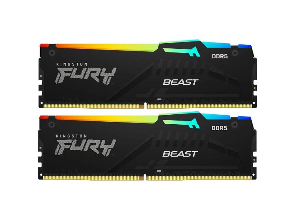 Оперативная память Kingston Fury KF556C40BBAK2-32, DDR5 2х 32ГБ 5600 МГц, DIMM, RTL
